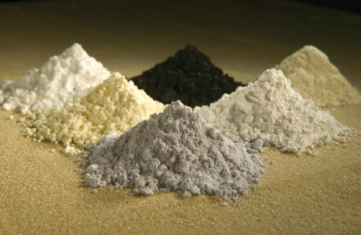 Minerais que formam os óxidos de Terras Raras