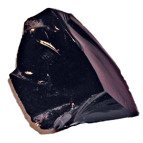 Imagem do mineraloide Obsiana