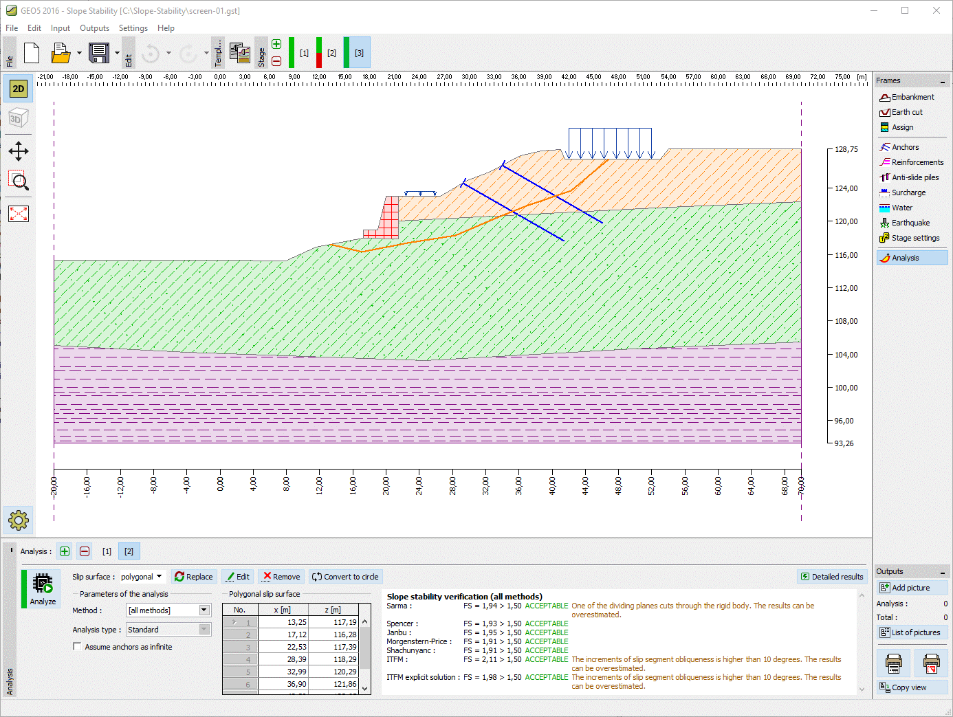 GEO5. Fonte: FineSoftware https://www.finesoftware.eu/geotechnical-software/slope-stability/