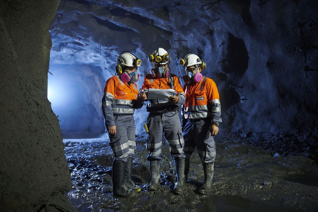 Mulheres e a conquista do espaço na mineração. FONTE: Olivre