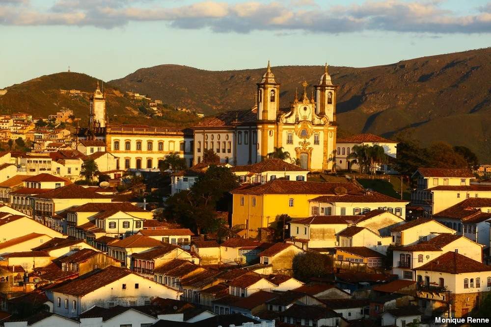 Vista panorâmica de Ouro Preto.