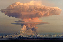 Erupções Vulcanicas: Erupção pliniana