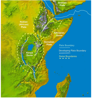 Mapa do Chifre Africano