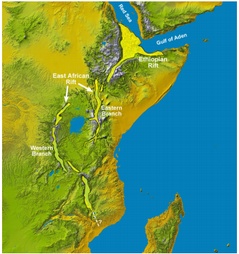 Falhas geológicas do Leste Africano