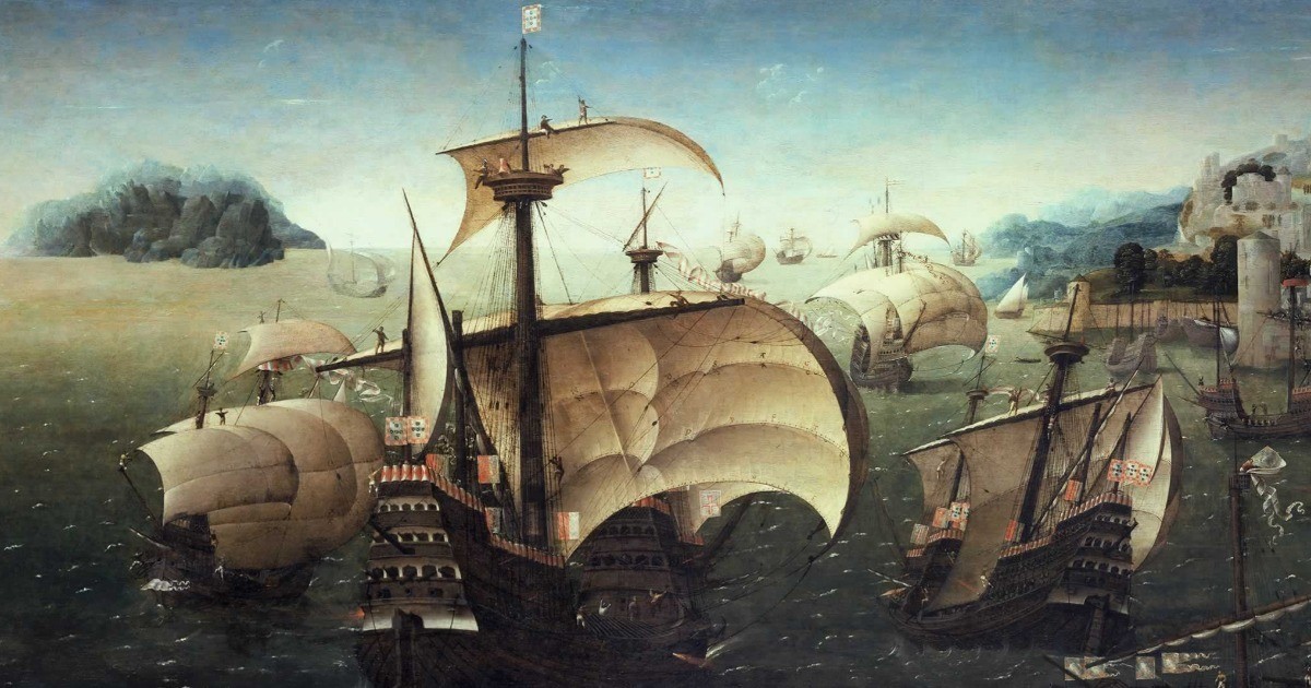 Grandes navegações, época em que a bússola era instrumento essencial na vida dos que faziam parte do processo.